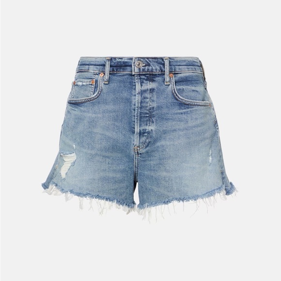 Citizens Of Humanity Light Blue Jean Shorts - Picture 1 of 2
